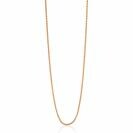 42cm ZINZI zilveren palmier ketting rosé verguld ZILC-P42R
