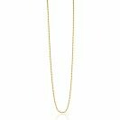 45cm ZINZI zilveren bolletjes ketting geel verguld ZILC-B45G