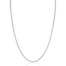 ZINZI zilveren tennis collier 45cm met rijzetting witte zirconia's 1,7mm breed ZIC2794