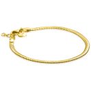 ZINZI zilveren platte slangen-armband 3,5mm breed ZIA2402