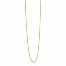60cm ZINZI gold plated zilveren anker ketting ZILC-A60G