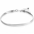 ZINZI zilveren platte slangen-armband 3,5mm breed ZIA2292