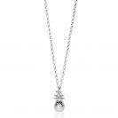 ZINZI zilveren ketting met ananas 42-45cm ZIC1699
