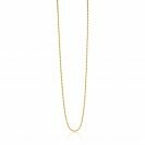 45cm ZINZI zilveren bolletjes ketting geel verguld ZILC-B45G