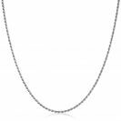 60cm ZINZI zilveren koord ketting ZILC-K60