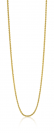 42cm ZINZI zilveren palmier ketting geel verguld ZILC-P42G