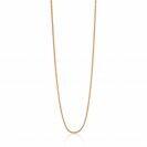 42cm ZINZI zilveren palmier ketting rosé verguld ZILC-P42R