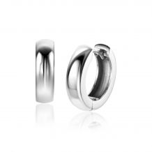 ZINZI zilveren oorringen 14,5 x 4mm met luxe scharniersluiting ZIO-BF40