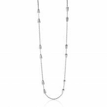 ZINZI zilveren fantasie ketting 45cm ZIC1910