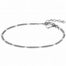 ZINZI zilveren gourmet fantasie armband 2,7mm breed 17-20cm ZIA2157