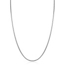 ZINZI zilveren ronde slangen ketting (2mm breed) 42-45cm ZIC2849