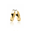 ZINZI zilveren oorringen geel verguld 17 x 3mm ZIO186G 
