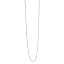 42cm ZINZI zilveren bolletjes ketting rosé verguld ZILC-B42R
