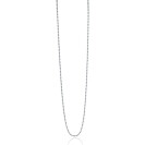 80cm ZINZI zilveren bolletjes ketting. 0,9mm breed ZILC-B80