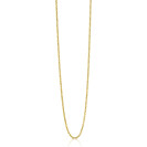 70cm ZINZI zilveren anker ketting geel verguld ZILC-A70G