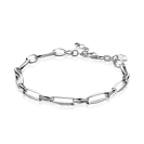 ZINZI CHARMS zilveren schakel armband CH-A10
