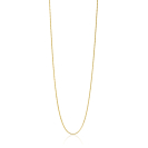45cm ZINZI Gold 14 krt anker ketting 0,7mm breed, ideaal om je hanger aan te bevestigen ZGLA45-07