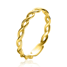 ZINZI Gold 14 krt gouden ring Infinity 2,5mm breed ZGR367C