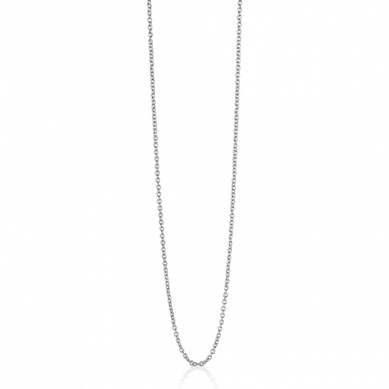 90cm ZINZI zilveren anker ketting ZILC-A90