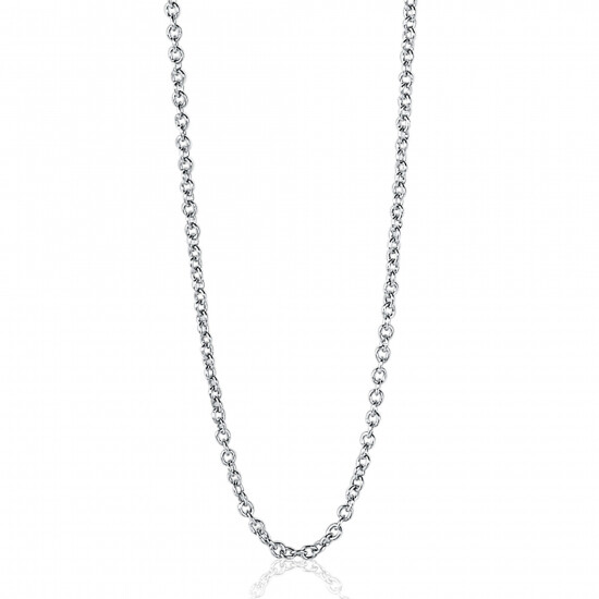 45cm ZINZI zilveren anker ketting ZILC-A45
