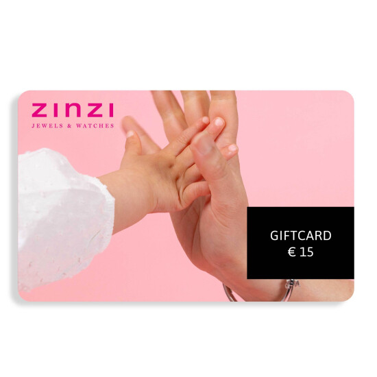 Zinzi digitale giftcard - waarde 15 Euro