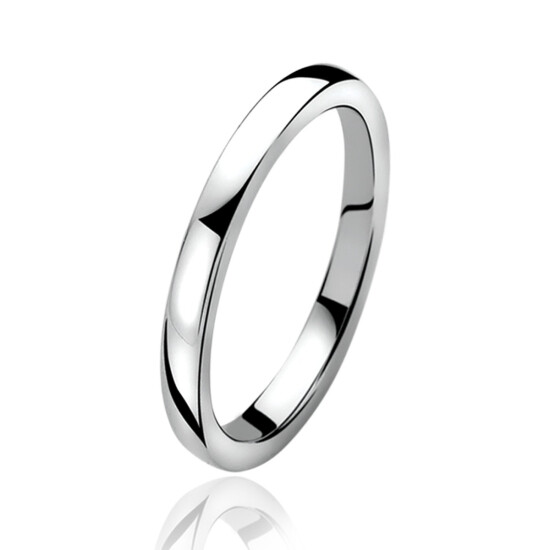 ZINZI zilveren ring glad 2mm ZIR828C