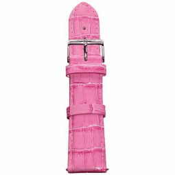 Zinzi leren horlogeband fuchsia roze UNOBAND9 
