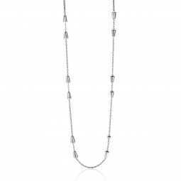 ZINZI zilveren fantasie ketting 45cm ZIC1910