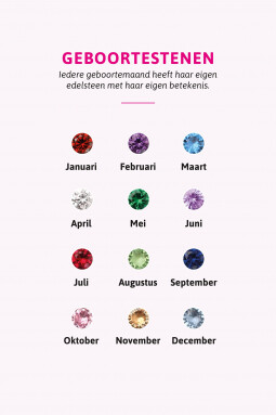 MAART oorbedels zilver met geboortesteen blauw aquamarijn zirconia (excl. oorringen)
