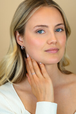 13mm ZINZI zilveren multi-look oorringen met luxe scharniersluiting 6mm breed ZIO2727