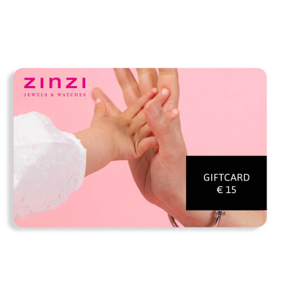Zinzi digitale giftcard - waarde 15 Euro