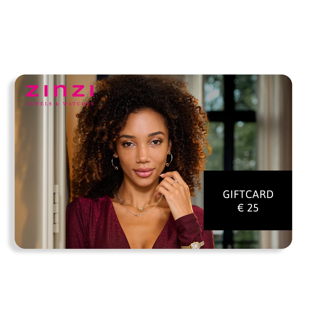 Zinzi digitale giftcard - waarde 25 Euro