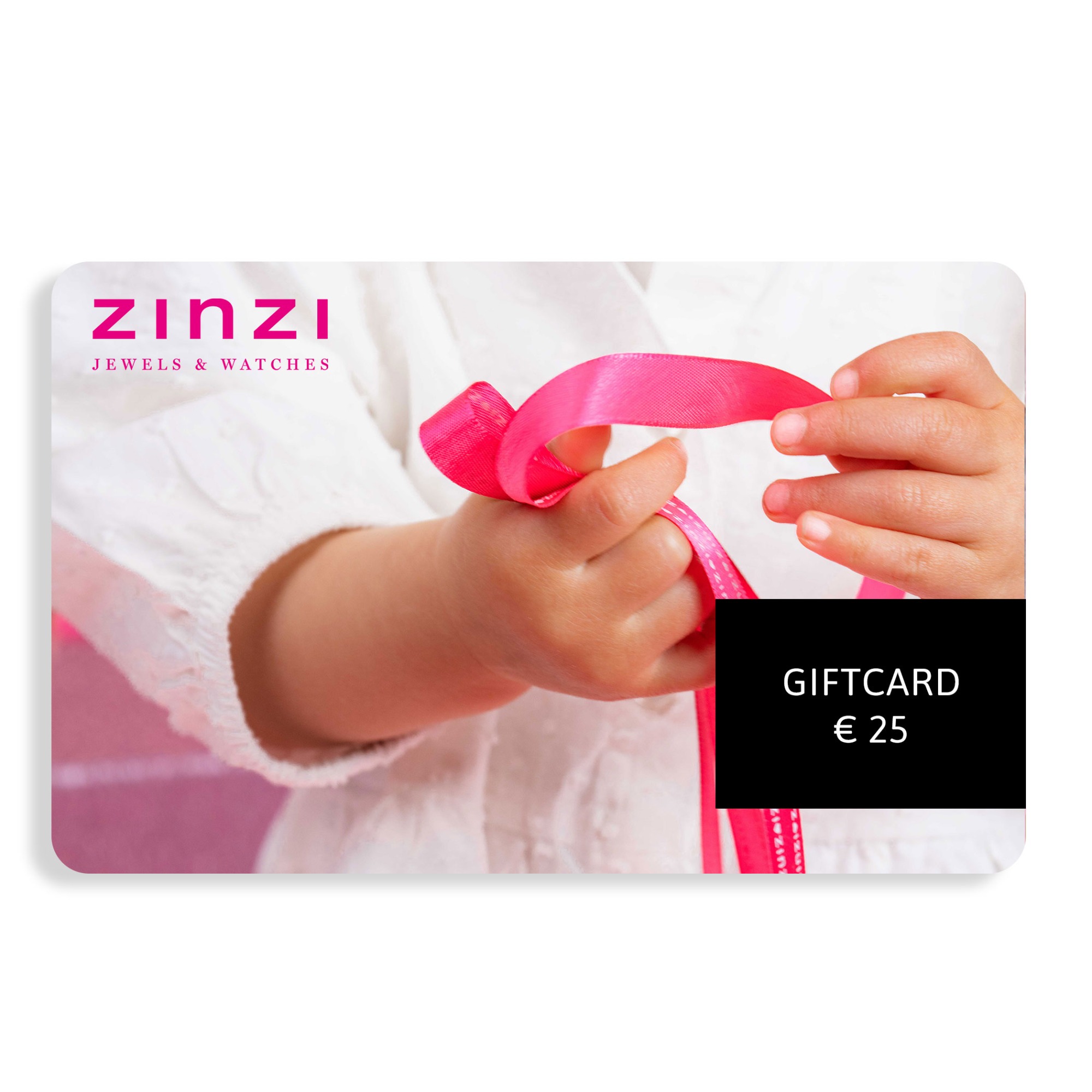 Zinzi digitale giftcard - waarde 25 Euro