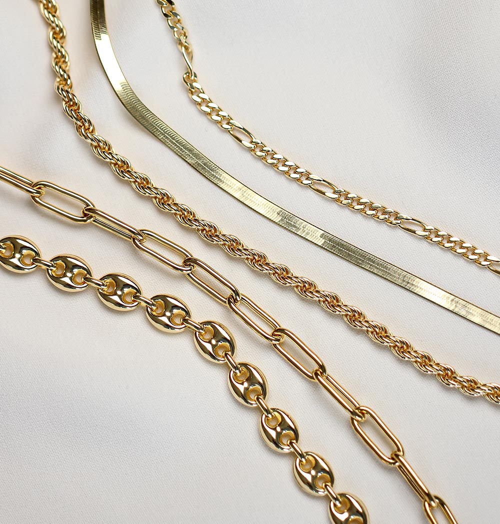 meerdere kettingen dragen