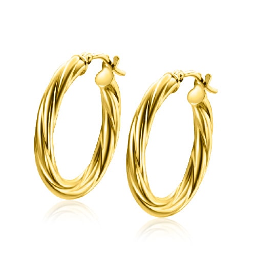 14 karaat gouden oorbellen